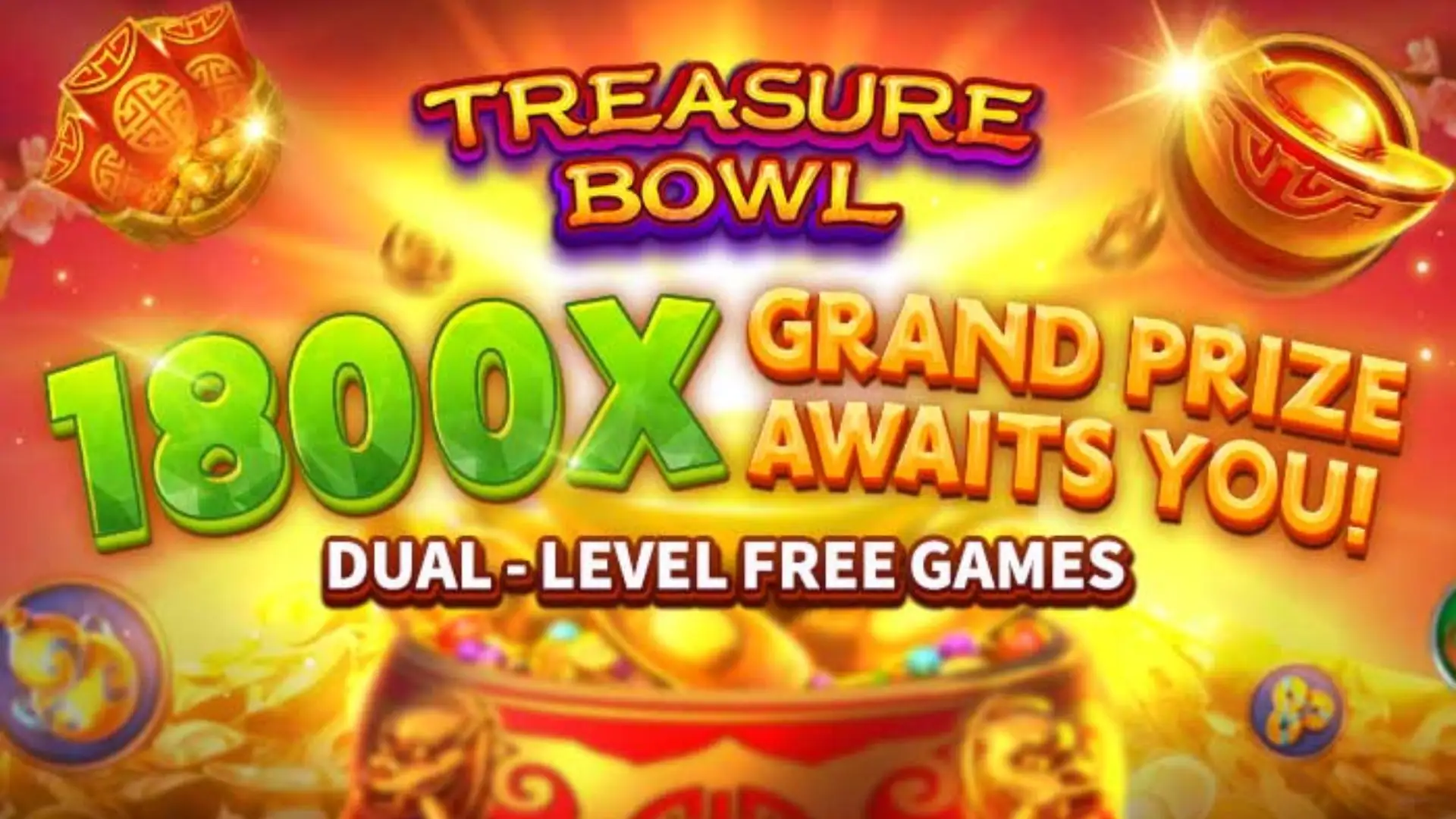 Multiplicadores Treasure Bowl 881bet - 7777x Máximo com Tigela Dourada